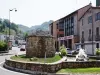 Roundabout at the entrance of the city