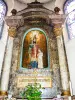 Chapelle de Saint-Valentin, dans l'église (© J.E)