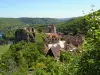 Vue sur le village