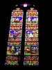 Stained glass windows of Saint-Pierre cathedral