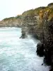 Promenade aux bords de la côte