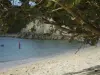 La plage de l'Anse Canot