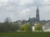 Vue de la Charente et de l'église Saint-Eutrope