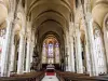 Saulxures-sur-Moselotte - Kirchenschiff der Kirche Saint-Prix (© JE)