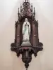 Saulxures-sur-Moselotte - Statua di Nostra Signora di Lourdes - Chiesa di Saint-Prix (© JE)