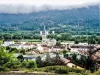 Saulxures-sur-Moselotte - Saulxures-sur-Moselotte, vista desde el sendero Roche Fendue (© JE)