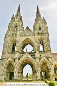 Abtei Saint-Jean-des-Vignes - Monument in Soissons