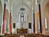 Intérieur de l'église Notre-Dame de la Paix