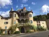 Façade of the abbey house (© Logis abbatial du Moutier)