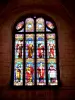Stained glass window of Saint-Pierre church (© JE)