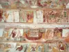 Аббатство Сен-Савин - Интерьер аббатской церкви: романские фрески (фрески)