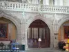 Аббатство La Chaise-Dieu - Интерьер аббатской церкви Сен-Робер: ширма