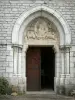 Аббатство Montbenoît - Портал церкви аббатства