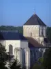 Аббатство Nouaillé-Maupertuis - Аббатство Сен-Жюньен (бывшее бенедиктинское аббатство): церковь аббатства и ее колокольня