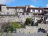 Арагон - Замок Арагон и дома поселка