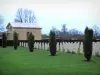 Байе Британское кладбище - Гробницы британского военного кладбища