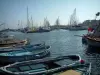 Бандоль - Разноцветные катера, лодки и парусники порта