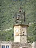 Вентерол - Колокольня церкви увенчана колокольней из кованого железа