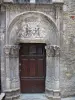 Вильфранш-де-Руэрг - Дверь дома Комбеты