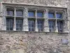 Вильфранш-де-Руэрг - Маллионные окна дома Арман
