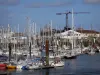 Дюнкерк - Лодки и парусники порта Большой Большой (марина)