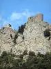 Замок Пейрепертусе - Остатки крепости