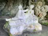 Истоки Сены - Каменная нимфея в искусственной пещере