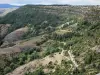 Корниш из Севенны - Севенский национальный парк: пейзаж с севенской корниш
