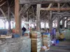 Кремье - Под средневековым залом: дубовые столярные и рыночные ящики