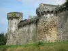 Лаваль - Вид на крепостную стену с набережной Анны д'Алегр