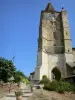 Лавардан - Колокольня-крыльцо церкви Сен-Мишель