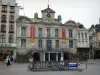 Лилль - Grand'Place (площадь генерала де Голля), Grand'Garde (здание Северного театра), дома и магазины