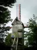 Мельницы Фландрии - Деревянная ветряная мельница Casteelmeulen в центре города