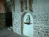 Мон-Сен-Мишель - Интерьер бенедиктинского аббатства: часовня Сент-Этьен