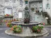 Обрак Авейронне - Цветочный фонтан Лагуиоле