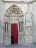 Осер - Западный портал собора Святого Стефана