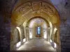 Осер - Романский склеп собора Святого Стефана и его древние фрески