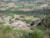 Пейзажи Ардеша - Вид на плато Койрон