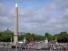 Площадь Согласия - Вид на площадь Согласия и обелиск
