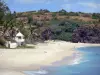 Пляж Boucan Canot - Песчаный пляж, пальмы и Индийский океан
