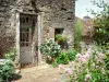 Сегура-ле-Шато - Цветочный вход в дом