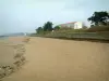 Сен-Бревен-ле-Пен - Песчаный пляж морского курорта