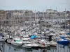 Сен-Мало - Лодки, яхты марины и здания города