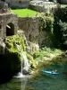 Сен-Chely-дю-Тарн - Сплав на каноэ по реке Тарн, у водопада Сен-Шели; в коммуне Сент-Эними, в самом сердце ущелья дю Тарн, в национальном парке Севенны
