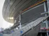 Стад де Франс - Лестницы, ведущие к трибунам Стад де Франс