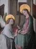 Триптихи Тернанта - Расписной ставень (картина Благовещения) алтаря Богородицы в церкви Сен-Рош