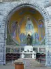 Тяжелые - Домен де ла Грот (святыни, религиозный город): алтарь и мозаика