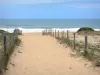 Хосегор - Песчаная дорожка на пляж