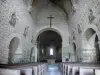 Церковь Сен-Гимьер - Интерьер романской церкви: неф