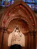Шартр - Интерьер собора Нотр-Дам (готическое здание): Богоматерь Столп (Богородица, деревянная статуя)